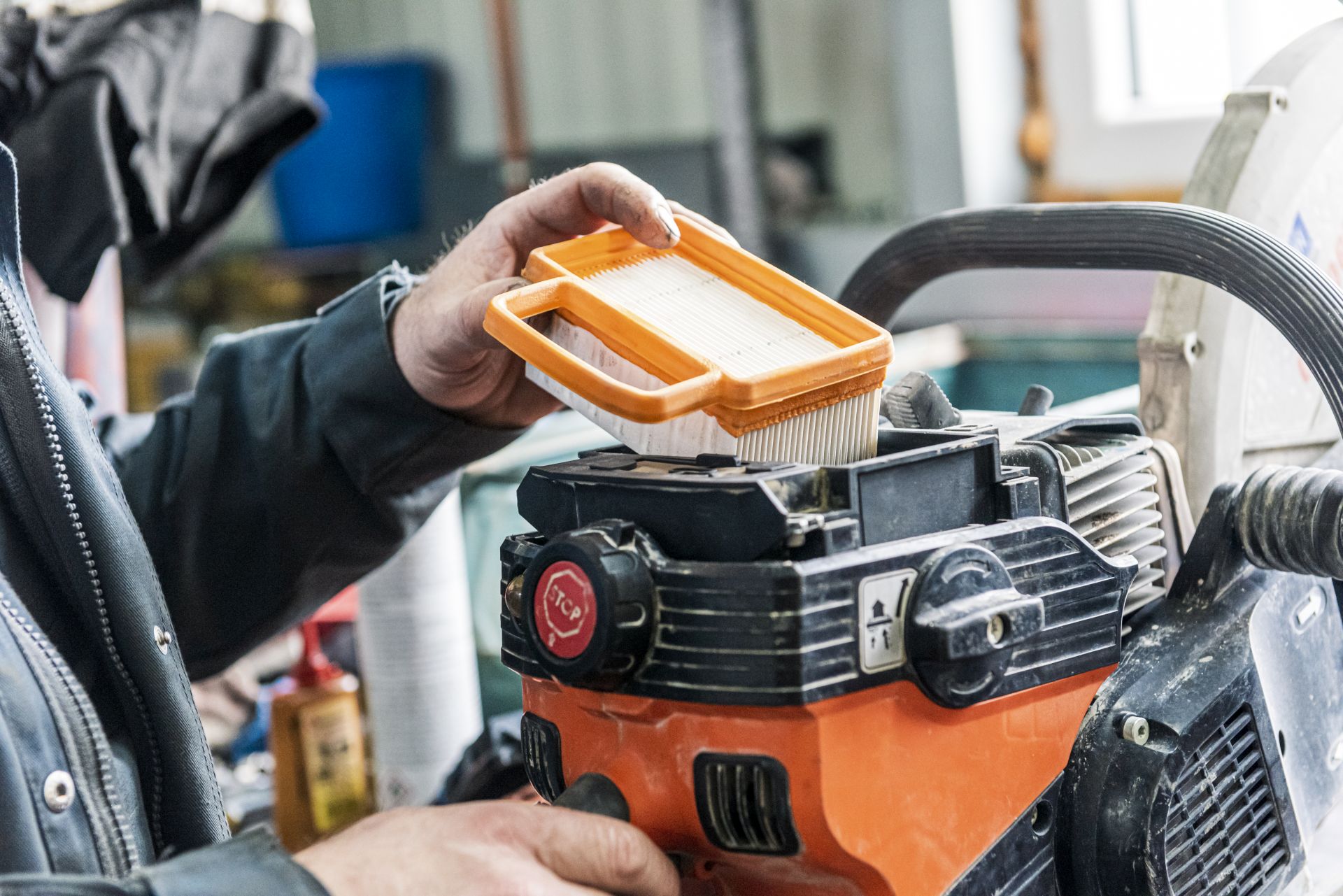 Reparatur Gartengerät